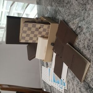 Louis Vuitton Damier Azur planner